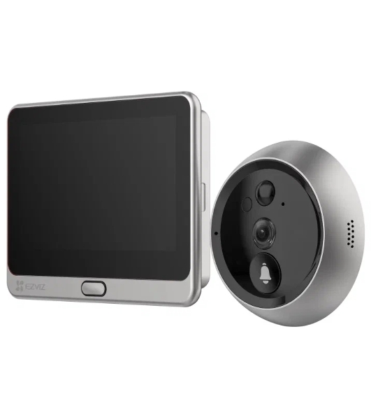 Комбинированный домофон Ezviz CS-DP2C-A0-6E2WPFBS серебристый