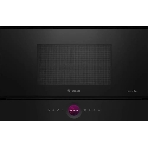 Микроволновая печь встраиваемая Bosch BFL9221B1 черный, 21 л, 900 Вт, переключатели - сенсор/поворотный механизм, фото 1