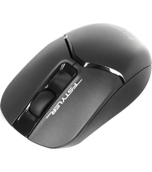 Комплект клавиатура+мышь A4Tech FStyler FG1012 беспроводной, USB, 1200 DPI, черный