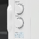 Микроволновая печь BBK 23MWS-927M/W белый, 23 л, 900 Вт, переключатели - поворотный механизм, фото7