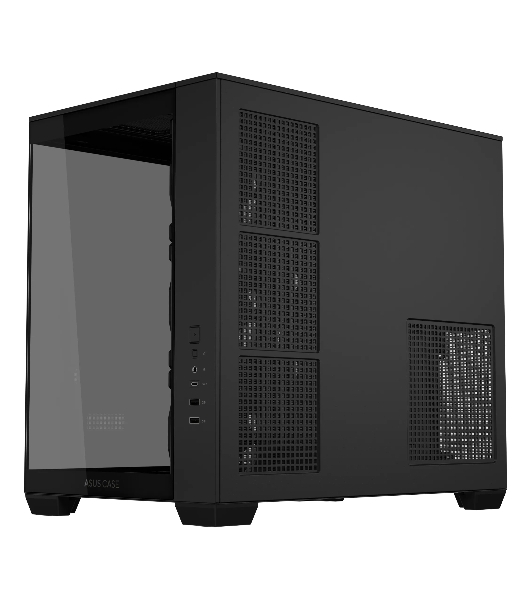 Корпус ASUS A32 Plus, Midi-Tower, чёрный, 4 x 120 мм