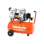 Компрессор Patriot WO 24-160 525306375 Безмасляный; Мощн. 1,1 кВт; Напр. 230В Об. двиг.: 2850 об/мин; Производительность: 160 л/мин; Объем ресивера: 24 л; Давление: 8 бар, фото 1