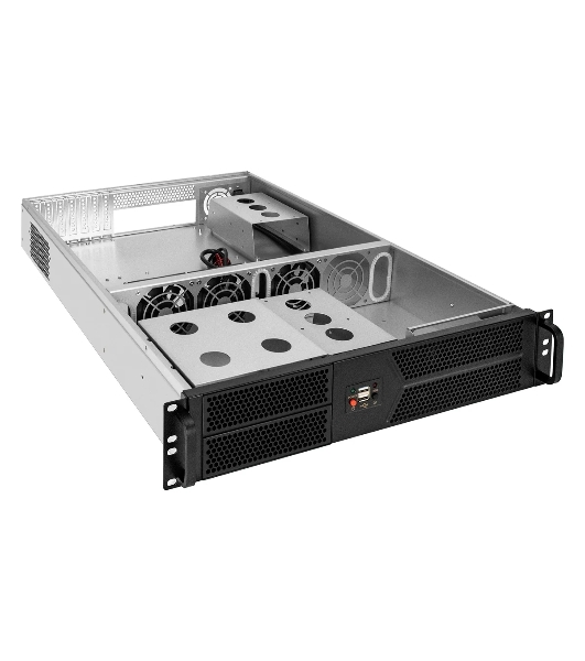 Серверный корпус ExeGate Pro 2U650-05 (RM 19', высота 2U, глубина 650,БП 400ADS, 2*USB)