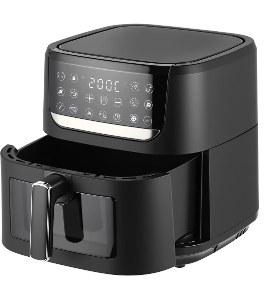 Аэрогриль TopDevice TDA801 черный, 1750 Вт, 8 л, сенсор, 12 программ