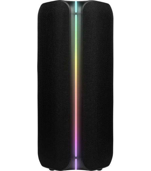 Портативная колонка Ural Болт 64х21 черный 640W 2.0 BT/3.5Jack/USB-C 10м 5200mAh (УРАЛ БОЛТ 64Х21)