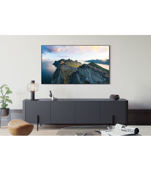 Телевизор Samsung 55' QE55QN80FAUXRU серебристый QLED 4K UHD 120Hz Smart TV