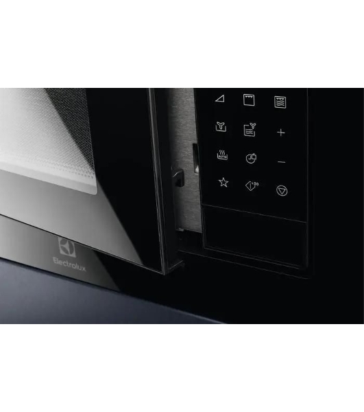 Встраиваемая микроволновая печь Electrolux LMS4253TMX/с грилем, объем 25 л., высота 390 мм, черный/нерж. Сталь
