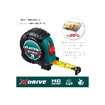 Рулетка KRAFTOOL X-Drive 3м/19мм с ударостойким обрезиненным корпусом, фото 1