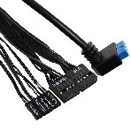 Компьютерный корпус Desktop ExeGate FL-102-TPS350 (mini-ITX, БП TPS350 с вент. 8см, 2*USB + 1*USB 3.0, аудио, черный), фото3