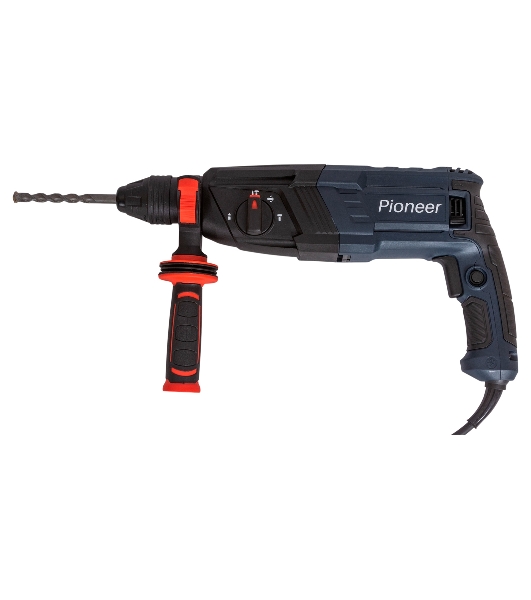 Перфоратор PIONEER RH-E1100H-01C черный, синий