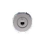 Розетка компьютерная СП OSEN RJ45 кат.6 механизм серый матовый LEZARD 743-7488-140, фото5