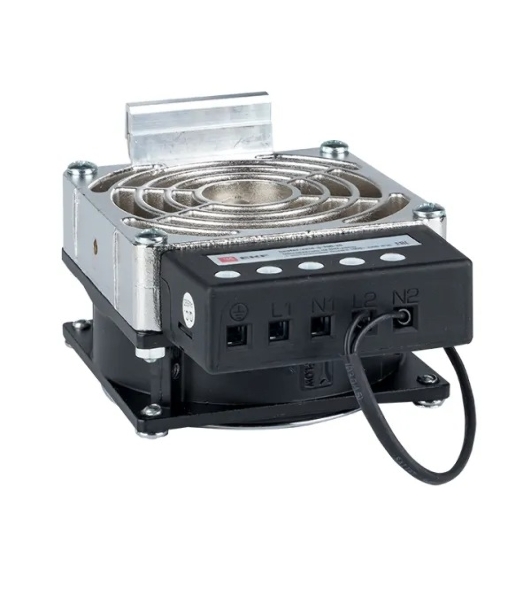 Обогреватель на DIN-рейку с вентилятором 200Вт 230В IP20 Quardo PROxima EKF heater-vent-q-200-20