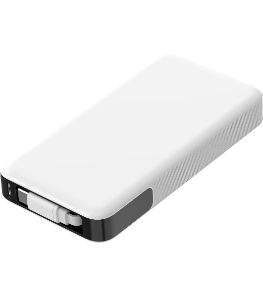 Портативный аккумулятор Cactus CS-PBFSPA-10000 10000mAh 22.5W 4.5A 2xUSB-C белый