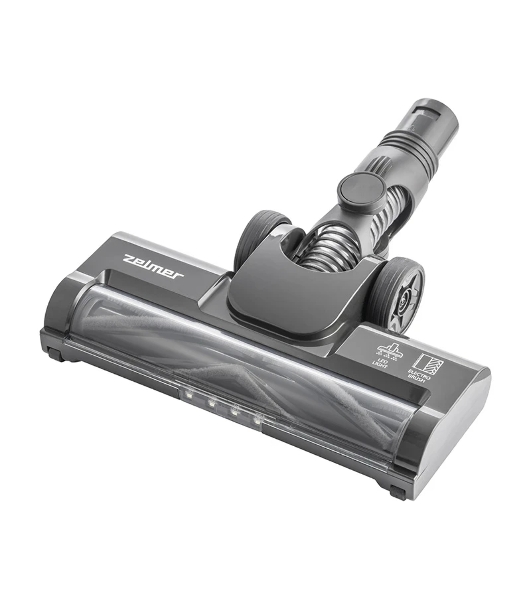 Пылесос вертикальный Zelmer STICK ZSVC511DF черный/красный, питание от аккумулятора, 130 Вт, уборка сухая, пылесборник 0.8 л