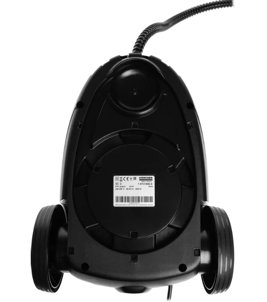 Пароочиститель Karcher EasyFix SC 2 белый, напольный, 1500 Вт, 40 г/мин, 1000 мл