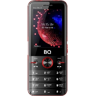 Мобильный телефон BQ 2842 Disco Boom черный/красный
