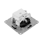 Механизм розетки EKF UP1-SOB-111 16А, с заземлением, со шторками, черный Эпика, фото8