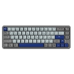 Клавиатура проводная Ritmix RKB-568BL Blue голубой-серый, фото 1