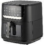 Аэрогриль TopDevice TDA801 черный, 1750 Вт, 8 л, сенсор, 12 программ, фото 1