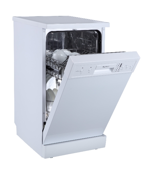 Посудомоечная машина Бирюса DWF-409/6 W, белый, 44.8 см, 9 компл., 49 дБ, класс A++