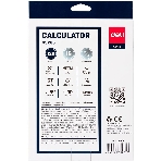 Калькулятор бухгалтерский Deli E39265 серый 16-разр., фото7