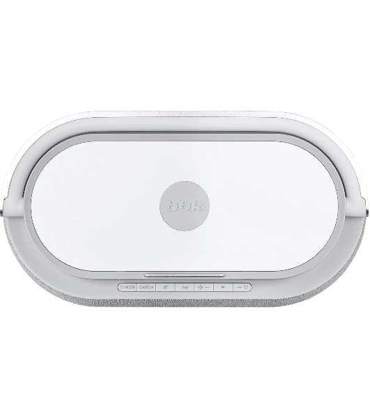 Портативная колонка BBK BTA2010 серый 10W 1.0 BT 10м 1800mAh