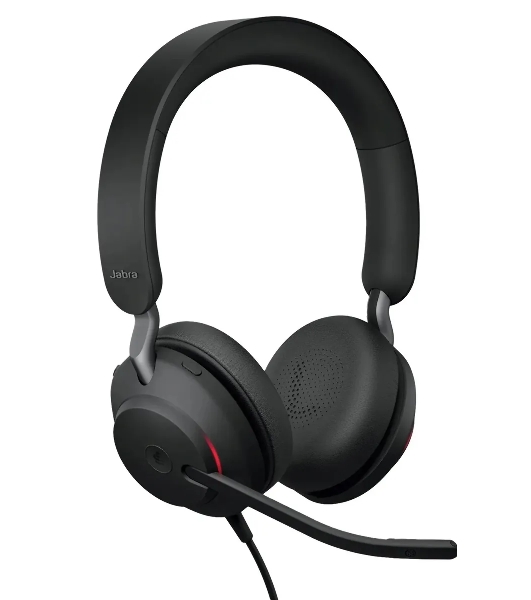 Гарнитура Jabra Evolve2 40 SE Stereo MS черный