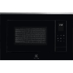 Встраиваемая микроволновая печь Electrolux LMS4253TMX/с грилем, объем 25 л., высота 390 мм, черный/нерж. Сталь, фото 1