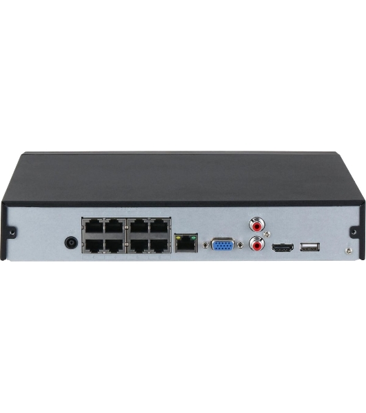 Видеорегистратор Dahua DHI-NVR2108HS-8P-I2 черный