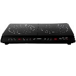 Плита настольная электрическая BRAYER BR2803 черный, 3.4 кВт, индукция, конфорки - 2, стеклокерамика, сенсор, фото5