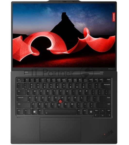 Ноутбук Lenovo ThinkPad X1 Carbon G12 Core Ultra 7 155U 32Gb SSD512Gb Intel Graphics 14' IPS WUXGA (1920x1200) Windows 11 Pro 64 black WiFi BT Cam (21KC0046US)
