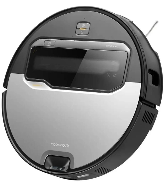 Робот-пылесос Roborock Saros Z70 серебристый/черный, 6400 мAч Li-Ion, уборка влажная/сухая, пылесборник контейнер 0.18 л
