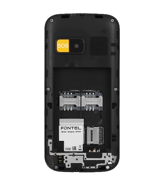 Мобильный телефон FONTEL SP230 черный