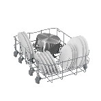 Посудомоечная машина Beko DVS050R01W, белый, 44.8 см, 10 компл., сушка конденсационная, 49 дБ, класс A, фото2