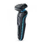 Электробритва Braun 51-M1000s черный/голубой, фото6