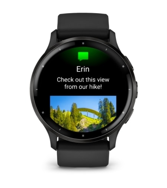 Умные часы Garmin Venu 3, 1.4' AMOLED, 5G, Wi-Fi, Bluetooth, NFC, IP68, черный