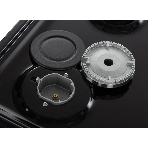 Плита газовая De Luxe 5040.48Г (Щ)-011 черный, конфорок 4 шт, духовка 46 л, 50 см x 85 см x 50 см, фото2