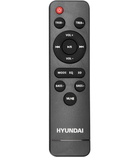Микросистема Hyundai H-HA640 черный 150Вт FM USB BT SD/MMC/MS
