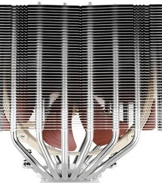 Кулер для процессора Noctua NH-D15S, 140 мм, медь, 1500 об/мин, 24.6 дБ, 4 pin PWM, высота 160 мм