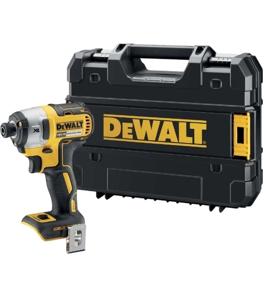 Шуруповерт DeWalt DCF887NT-XJ, 18 В, 0 Ач, 205 Нм, бесщеточный, ударный