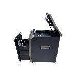 Шредер Office Kit SA200M 1,9х10 черный/серый с автоподачей (секр.P-5) фрагменты 220лист. 40лтр. скобы пл.карты, фото2