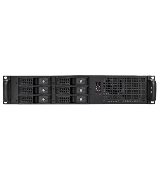 Серверный корпус ExeGate Pro 2U660-HS06 (RM 19', высота 2U, глубина 660, БП 700ADS, 6xHotSwap, USB)