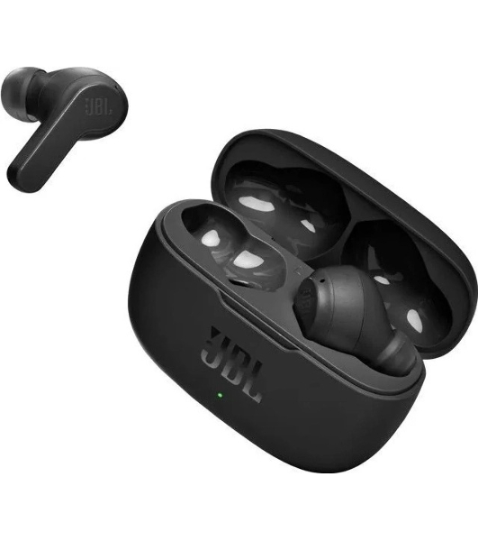Наушники TWS JBL Wave 200TWS черный, внутриканальные, Bluetooth, до 5 ч