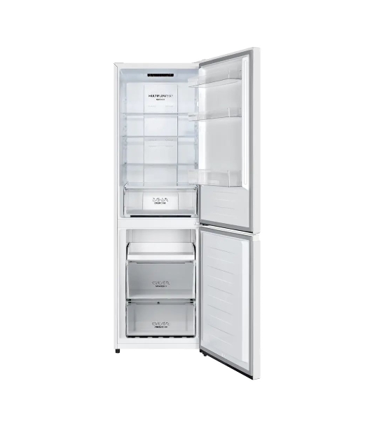 Холодильник Gorenje NRK61814W4 белый двухкамерный 207/93л морозилка снизу, No Frost
