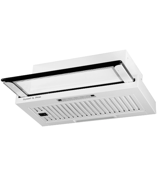 Вытяжка встраиваемая Zigmund & Shtain K 015.6 W белый, 60 см, 750 куб. м/ч, 52 дБ