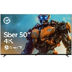 Телевизор Sber 50' SDX-50UQ6032 темно-серый DLED UHD Smart TV SBER, фото 1