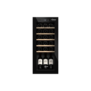 Винный шкаф Libhof GM-18 черный, 53 л, 1 отсек, 18 бут., класс A