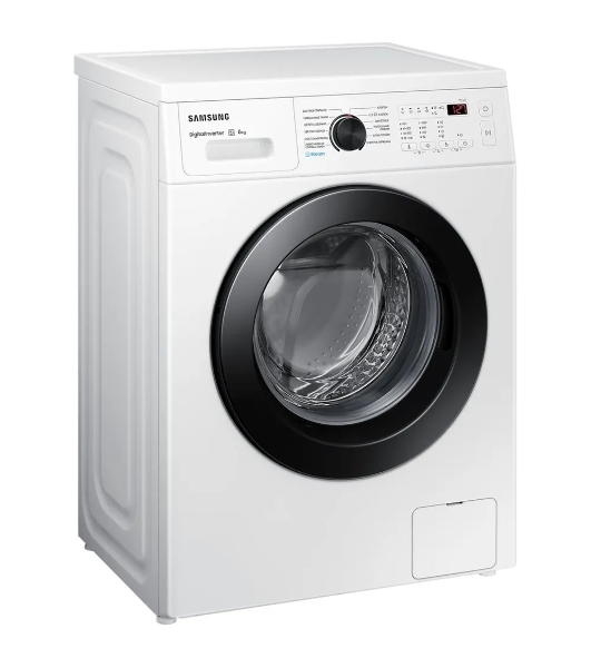 Стиральная машина Samsung WW60AG4S00CE/LD белая, загрузка фронтальная 6 кг, 1000 об/мин., класс: A