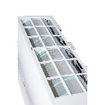 Кондиционер сплит-система настенного типа RIX LITE I/O-W24MB 24000 BTU, 70 м², 26/41 дБ, охлаждение, обогрев, осушение, белый, фото3
