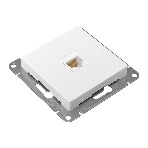 Механизм розетки RJ45 (cat5) EKF UP1-SOW-RJ45-5 белый Эпика, фото4